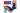 Mini Cornhole Boards - American Flag Triangle630