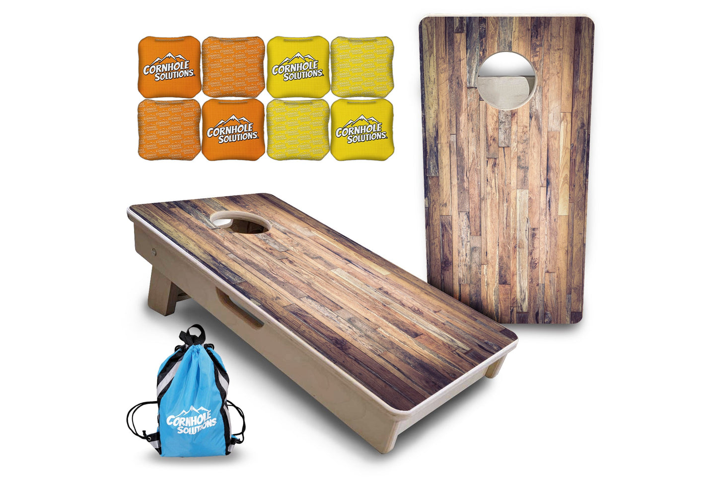 Mini Cornhole Boards - Barnwood Planks