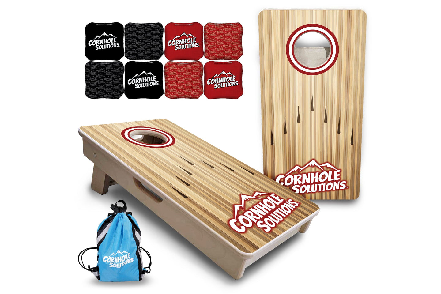 Mini Cornhole Boards - Bowling Designs