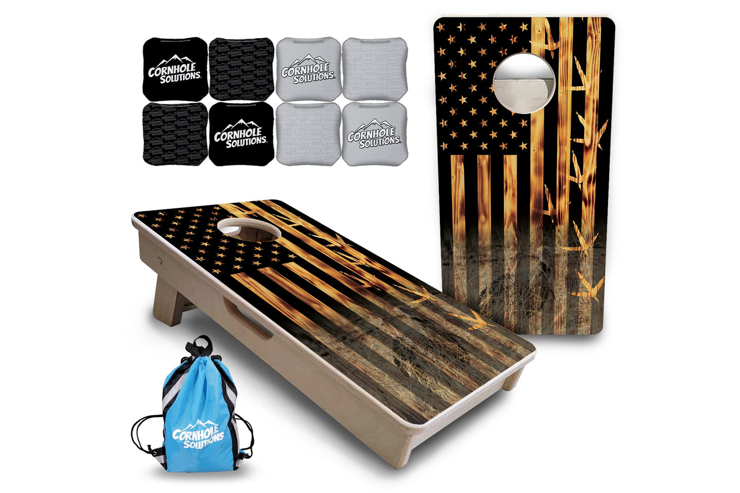 Mini Cornhole Boards - Hidden Turkey