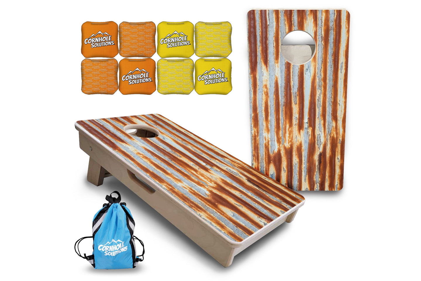 Mini Cornhole Boards - Rustic Tin Roof