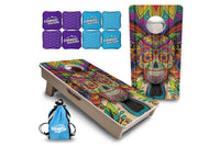 Mini Cornhole Boards - Sugar Skull