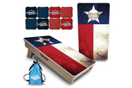 Mini Cornhole Boards - Texas Flag