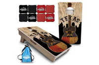 Mini Cornhole Boards - Texas Guitar