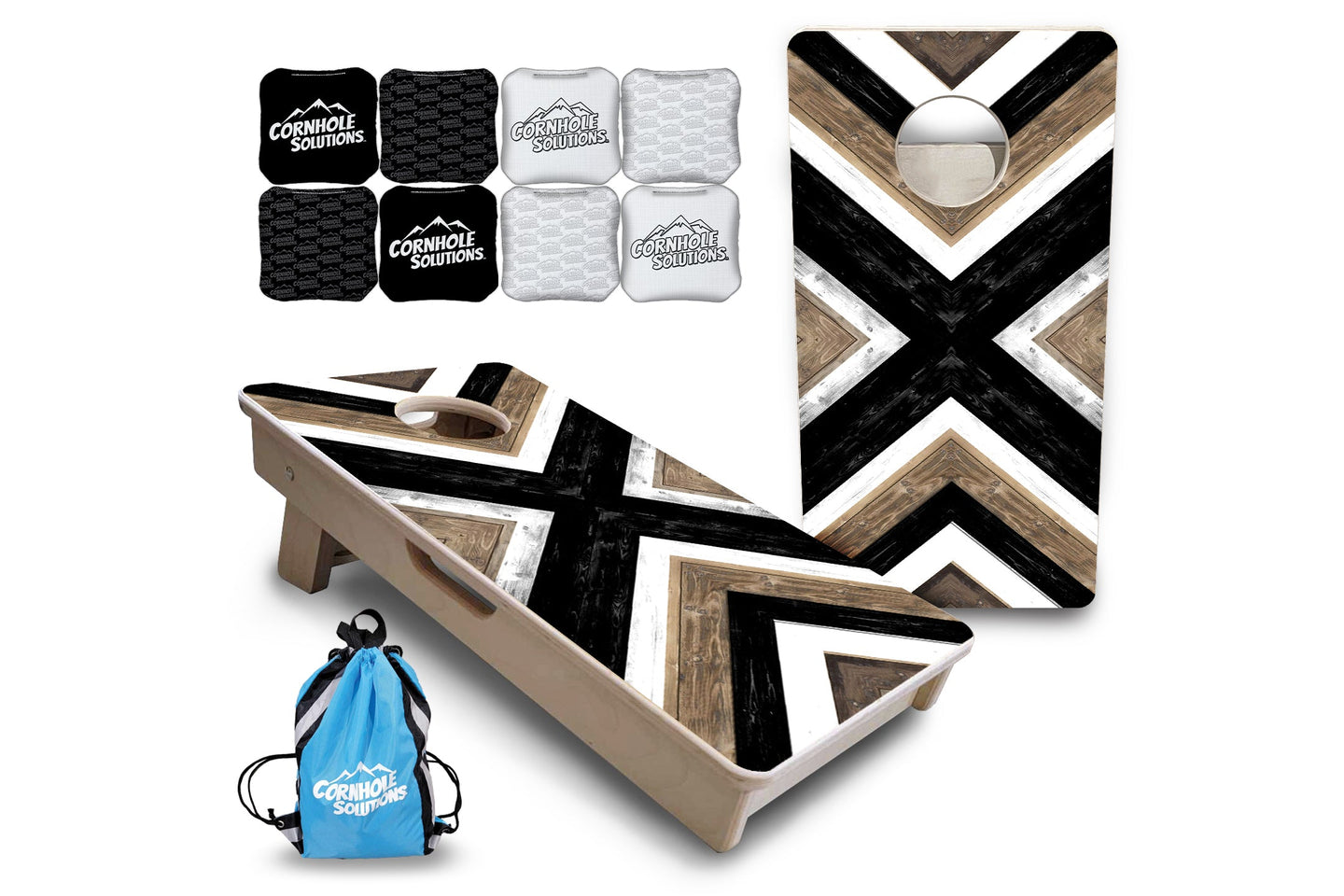 Mini Cornhole Boards - X Pattern