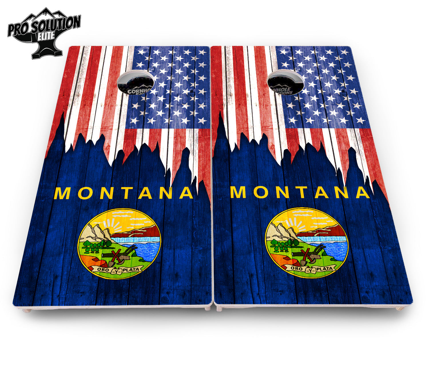 State Flag Designs Massachusetts to New Jersey Cornhole Boards - Pro Solution Elite Series