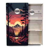 Mountain Sunset Cornhole Boards - Professional Tournament Series