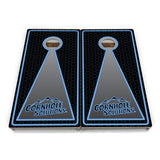 Neon Keyhole Cornhole Boards - Professional Tournament Series
