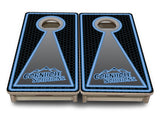 Mini Cornhole Boards - Neon CS Logo