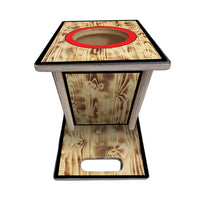 Airmail Solution - Burnt CS Logo - Professional Airmail Box - UV Printed - 3/4" Baltic Birch