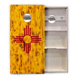 New Mexico Flag Cornhole Boards - Professional Tournament Series