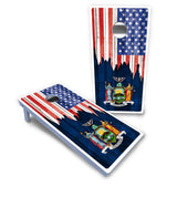 State Flag Designs New Mexico to South Carolina Cornhole Boards - All Weather Series