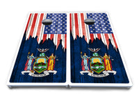 State Flag Designs New Mexico to South Carolina Cornhole Boards - All Weather Series