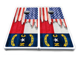 State Flag Designs New Mexico to South Carolina Cornhole Boards - All Weather Series