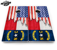 State Flag Designs New Mexico to South Carolina Cornhole Boards - Pro Solution Lite Series
