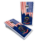 State Flag Designs New Mexico to South Carolina Cornhole Boards - All Weather Series