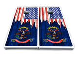 State Flag Designs New Mexico to South Carolina Cornhole Boards - All Weather Series