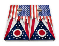 State Flags New Mexico to South Carolina Cornhole Boards - Professional Tournament Series