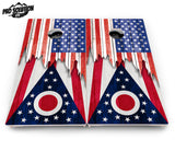 State Flag Designs New Mexico to South Carolina Cornhole Boards - Pro Solution Lite Series