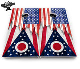 State Flag Designs New Mexico to South Carolina Cornhole Boards - Pro Solution Elite Series