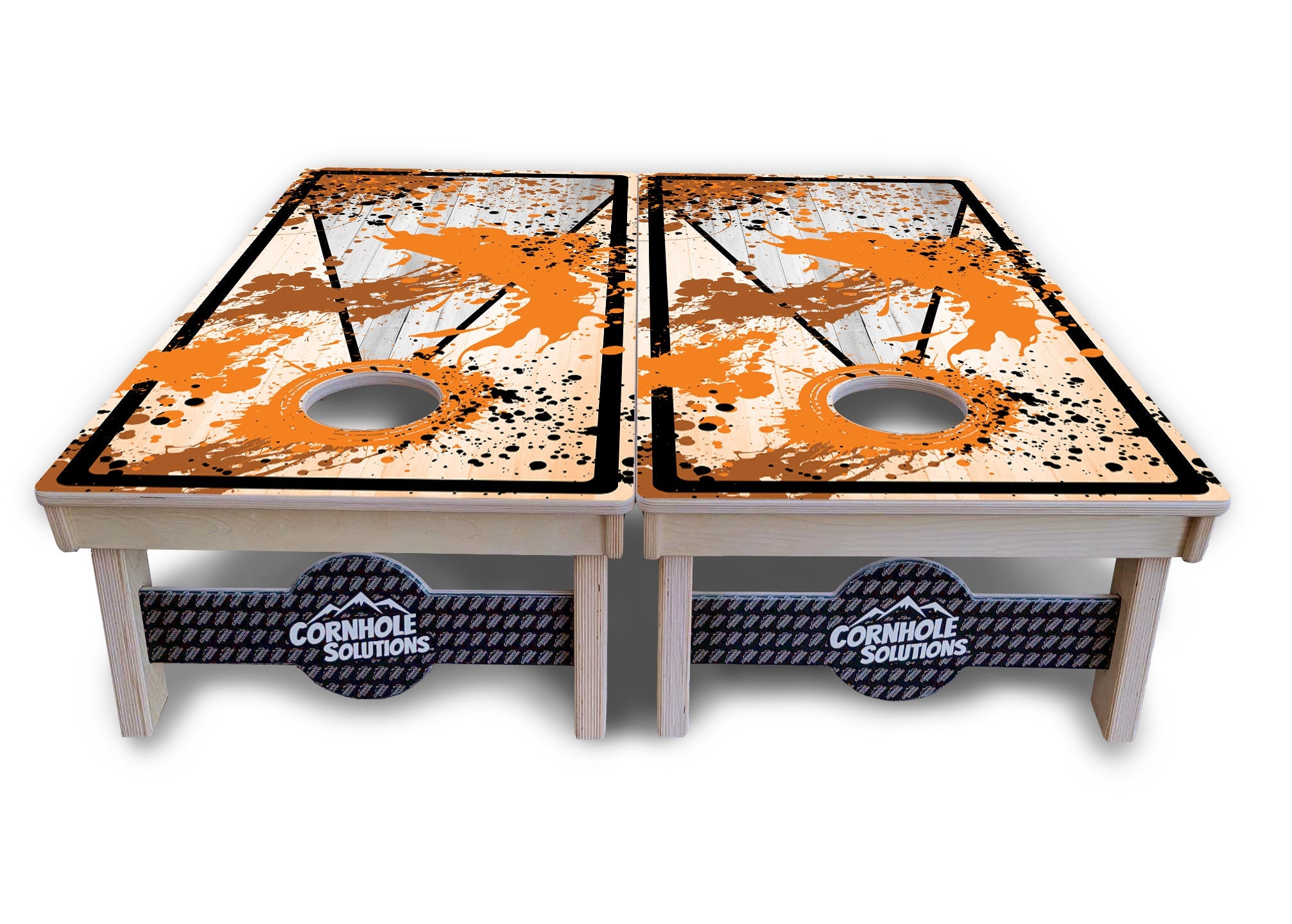 Paint Splatter Cornhole Boards - Professional Tournament Series
