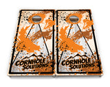 Paint Splatter Cornhole Boards - Professional Tournament Series