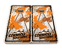 Paint Splatter Cornhole Boards - Professional Tournament Series