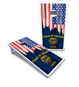 State Flag Designs New Mexico to South Carolina Cornhole Boards - All Weather Series