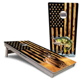 Colorful Deer & Fish Cornhole Boards - Professional Tournament Series