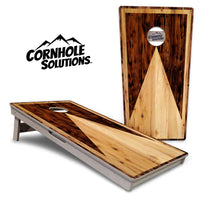 Wooden Triangle Cornhole Boards - Professional Tournament Series