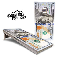 $100 Bill Cornhole Boards - Professional Tournament Series