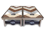 Pallet Wood Pattern Cornhole Boards - Professional Tournament Series