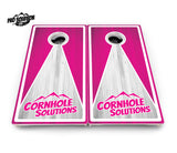 Keyhole CS Logo Cornhole Boards - Pro Solution Lite Series