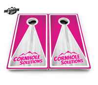 Keyhole CS Logo Cornhole Boards - Pro Solution Lite Series