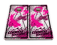 Paint Splatter Cornhole Boards - Professional Tournament Series
