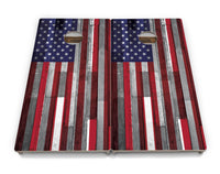 USA / Canada / Union Jack Plank Flags Cornhole Boards - Professional Tournament Series
