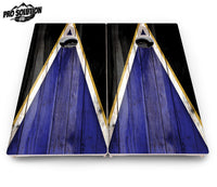 Team Color Triangle Cornhole Boards - Pro Solution Lite Series