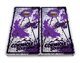 Paint Splatter Cornhole Boards - Professional Tournament Series