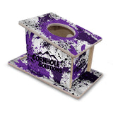 Airmail Solution - Paint Splatter Options - Professional Airmail Box - UV Printed - 3/4" Baltic Birch