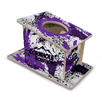 Airmail Solution - Paint Splatter Options - Professional Airmail Box - UV Printed - 3/4" Baltic Birch