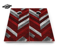 Herringbone Cornhole Boards - Pro Solution Lite Series