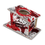 Airmail Solution - Paint Splatter Options - Professional Airmail Box - UV Printed - 3/4" Baltic Birch