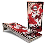 Paint Splatter Cornhole Boards - Professional Tournament Series