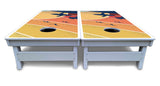 Retro Beach Cornhole Boards - All Weather Series