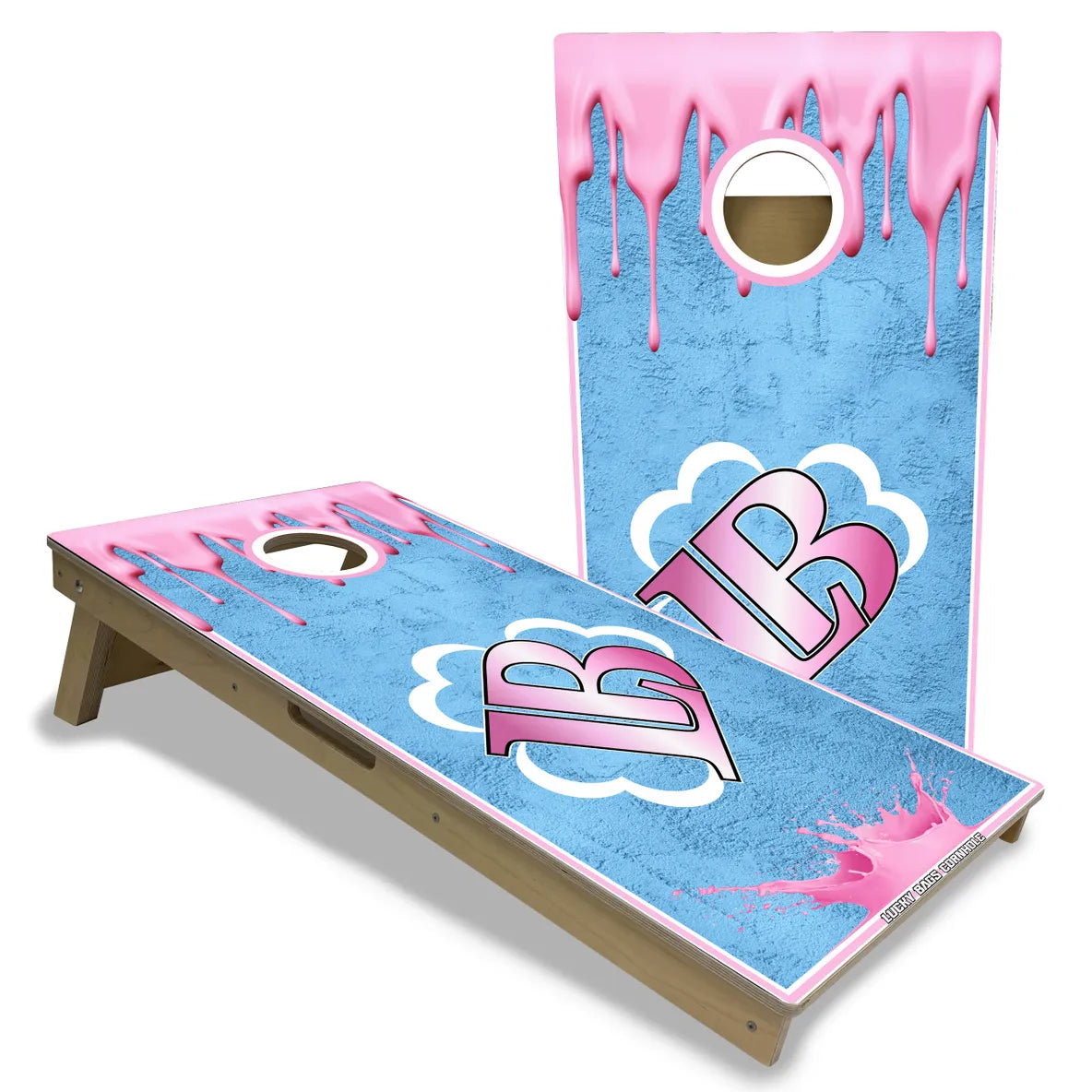 Lucky Cotton Candy Drip ACL Licensed Cornhole Boards