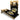 Lucky Black and Gold Drip ACL Licensed Cornhole Boards