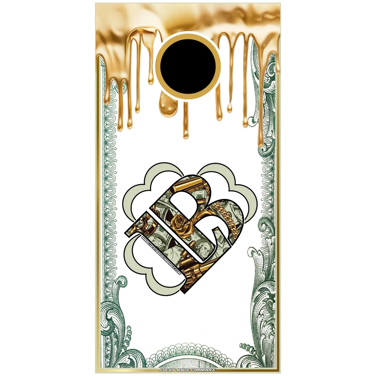 Lucky Money Drip ACL Licensed Cornhole Boards