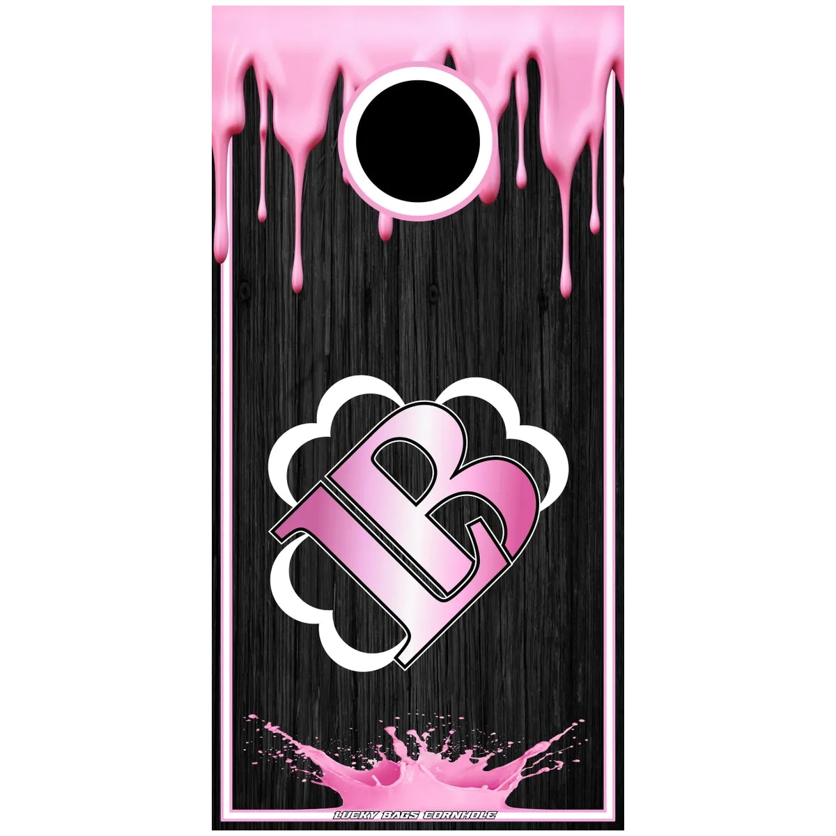 Lucky Pink Drip ACL Licensed Cornhole Boards