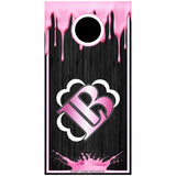 Lucky Pink Drip ACL Licensed Cornhole Boards