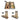 Scope Deer & Fish Plank Cornhole Boards - Pro Solution Elite Series